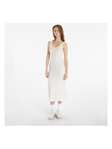 Облекло Urban Classics Ladies Rib Top Dress White Sand L