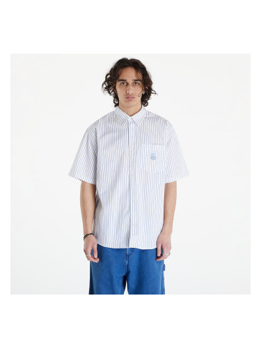 Риза Carhartt WIP S/S Linus Shirt UNISEX Linus Stripe/ Bleach/ White XS