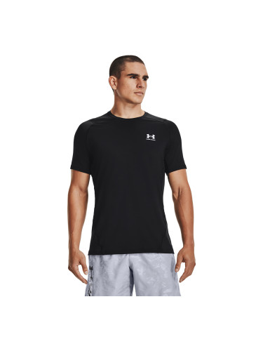 Тениска Under Armour Hg Armour Fitted Ss Black M