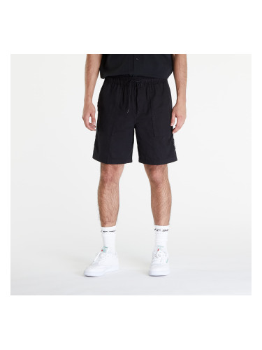 Къси панталони Calvin Klein Jeans Linen Shorts Black L