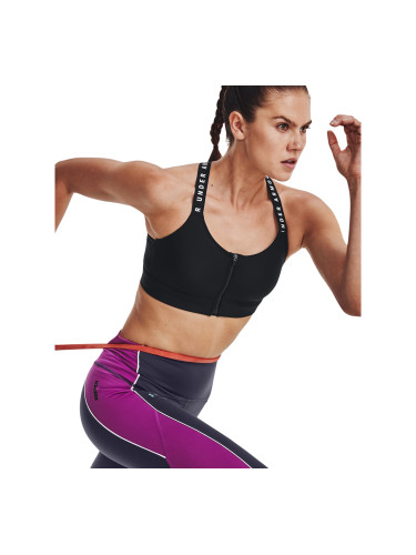 Сутиени Under Armour Infinity High Bra Zip Black S