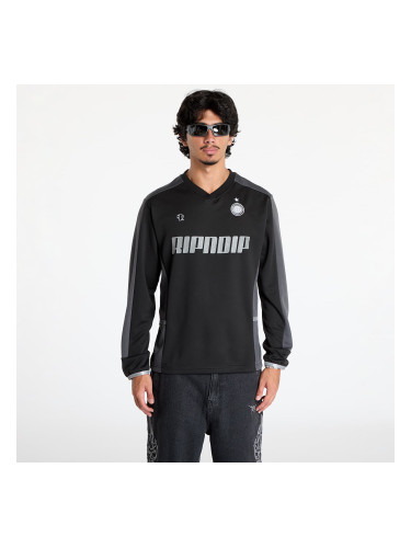 Фланелка RIPNDIP Fc Long Sleeve Soccer Jersey Black/ Light Blue XXL