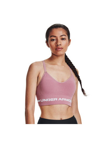 Сутиен Under Armour Seamless Low Long Bra Pink Elixir S