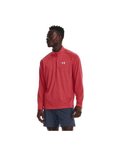 Суитшърт Under Armour Streaker Half Zip Red L