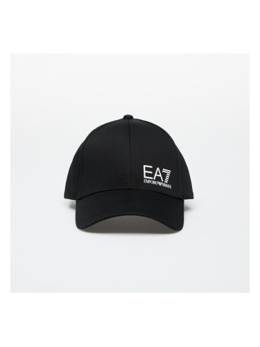 Шапка EA7 Emporio Armani Baseball Hat Black/ White OS