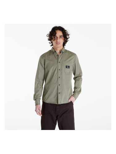 Риза Calvin Klein Jeans Regular Shirt Dusty Olive L