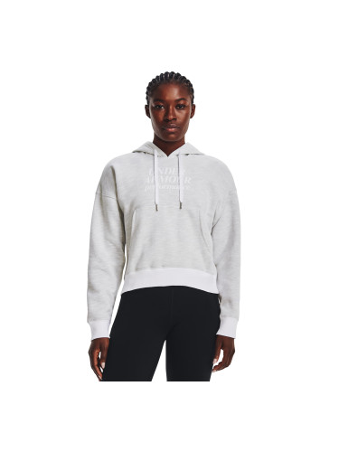 Суитшърт Under Armour Essential Script Hoodie White L