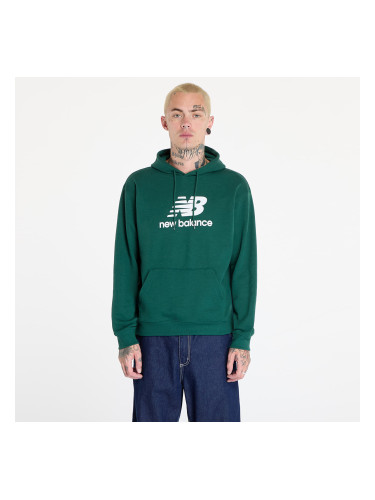 Суитшърт New Balance Sport Essentials French Terry Logo Hoodie Nightwatch Green M