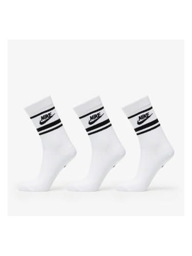 Nike NSW Everyday Essential Crew Socks 3-Pack White/ Black/ Black XL