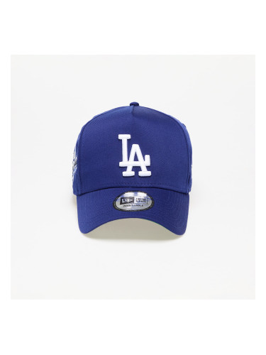 Шапка New Era Los Angeles Dodgers World Series Patch 9FORTY E-Frame Adjustable Cap Dark Royal Universal