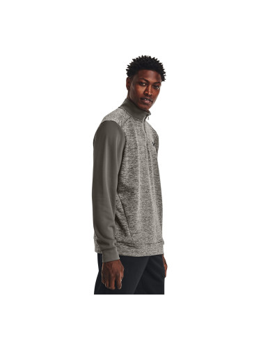 Суитшърт Under Armour Armour Fleece Twist Qz Pewter L