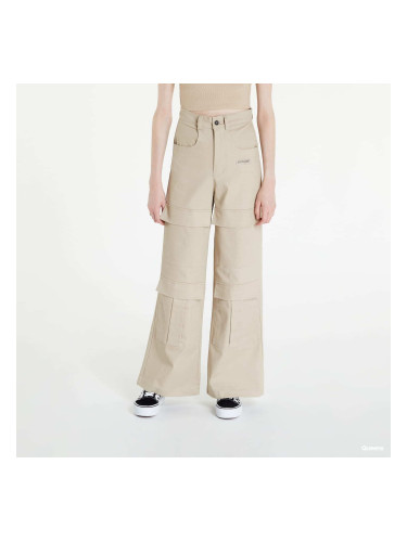 Панталони Sixth June Wide Leg Cargo Pants Beige S