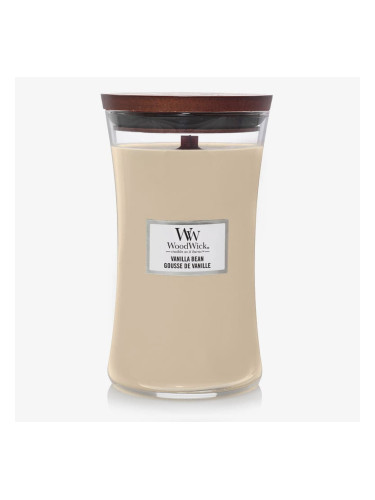 WoodWick Large Hourglass Candle - Vanilla Bean Universal