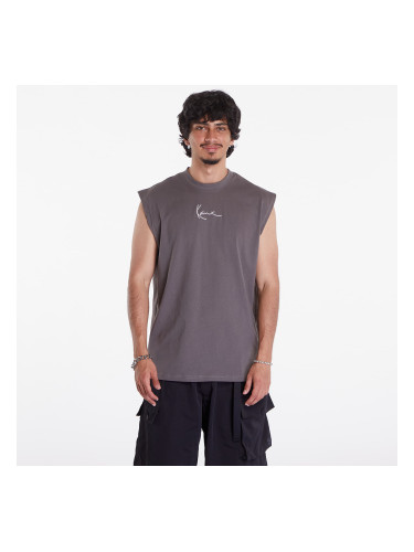 Тениска Karl Kani Small Signature Essential Sleeveless Tee Anthracite S