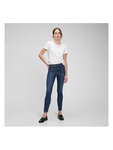 Панталони GAP Denim Pants Skinny - High Rise Medium Indigo 8 W26