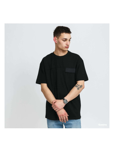 Тениска Urban Classics Oversized Big Flap Pocket Tee Black S