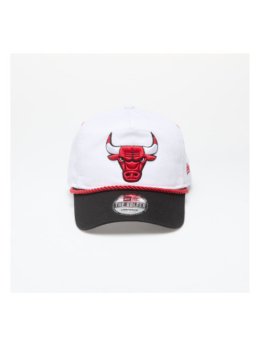 Шапка New Era Chicago Bulls Golfer Snapback White/ Black M-L