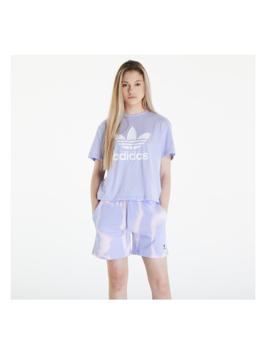 Тениска adidas Trefoil Tee Boxy Violet Tone L