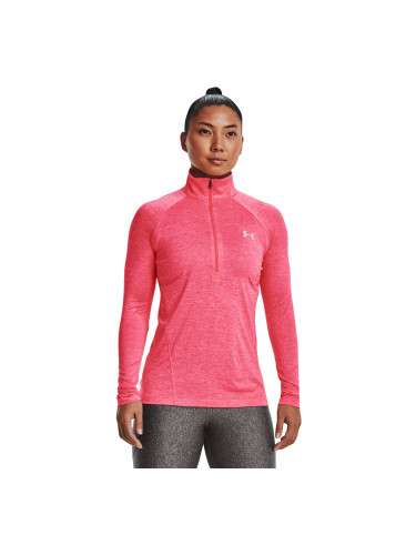 Суитшърт Under Armour Tech 1/2 Zip - Twist Cerise XS