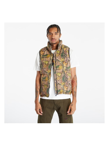 Gramicci Down Puffer Vest UNISEX Leaf Camo L