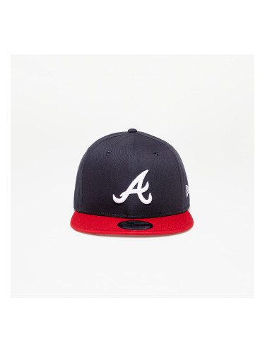 Шапка New Era 9Fifty Snapback Cap - MLB Atlanta Braves Navy/ Red S/M