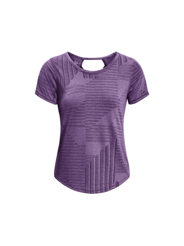 Тениска Under Armour Streaker Deco Diamond Ss Purple S