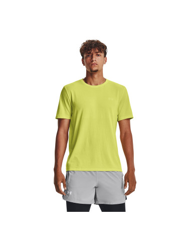 Тениска Under Armour Seamless Stride Ss Lime Yellow L