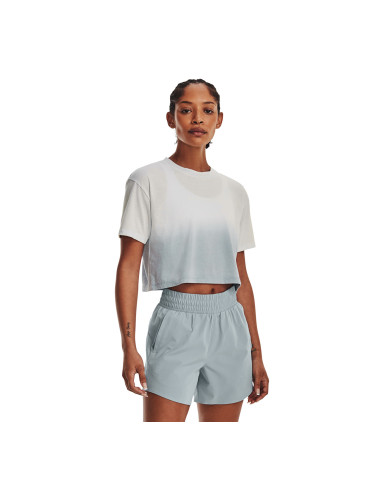 Тениска Under Armour Dip Dye Crop Ss Gray L