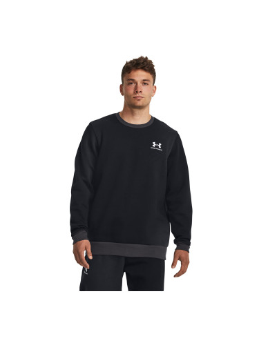 Суитшърт Under Armour Essential Flc Novelty Crw Black L