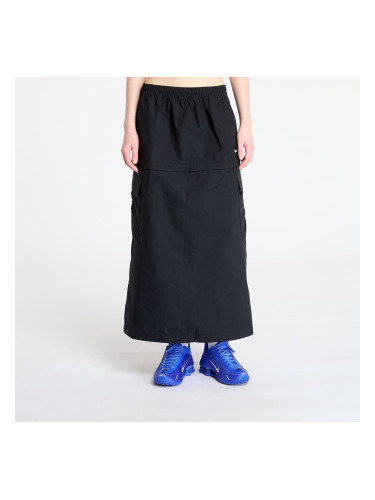 Пола Nike Sportswear Essential Women's Mid-Rise Woven Cargo Midi Skirt Black/ White XS