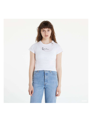 Тениска Karl Kani Small Signature Short Tee White XS