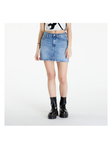 Пола Tommy Jeans Izzie Mid Rise Mini Classic Skirt Denim 27