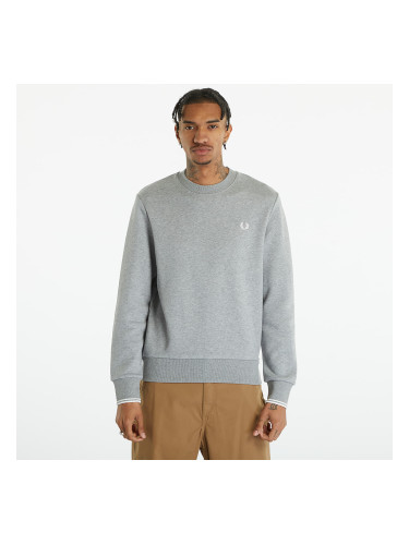 Суитшърт FRED PERRY Crew Neck Sweatshirt Steel Marl XL