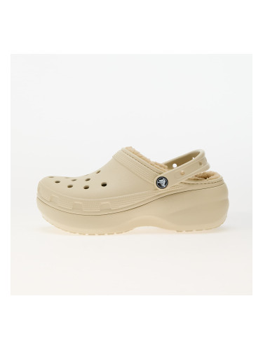 Сникърси Crocs Classic Platform Lined Clog W Bone EUR 33-34