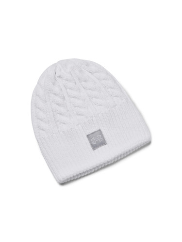 Шапка Under Armour Halftime Cable Knit Beanie White Universal