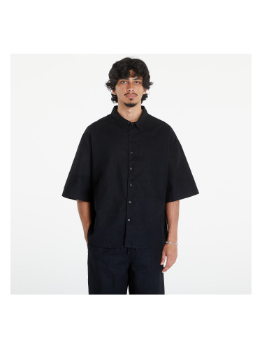 Риза Urban Classics Boxy Cotton Linen Shirt Black L