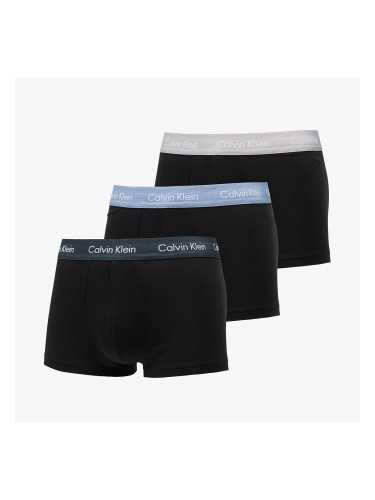 Calvin Klein Low Rise Cotton Stretch Trunk 3-Pack Black L