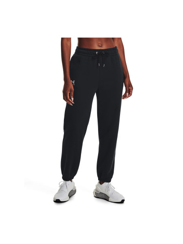 Панталони Under Armour Icon Fleece Jogger Black/ White L
