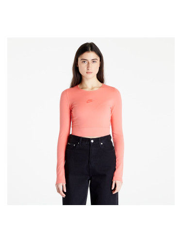 Топ Nike Sportswear Women's Long-Sleeve Dance Crop Top Magic Ember M