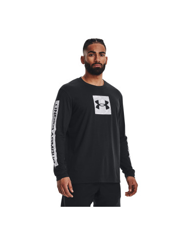 Тениска Under Armour Camo Boxed Sportstyle Ls Black M