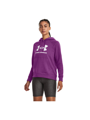 Суитшърт Under Armour Rival Fleece Big Logo Hdy Cassis M