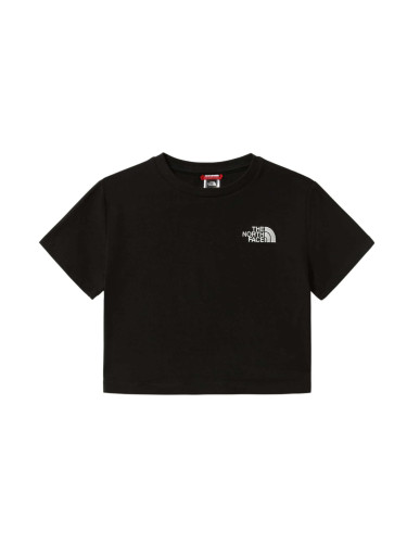 Тениска The North Face W Crop Tee Black L