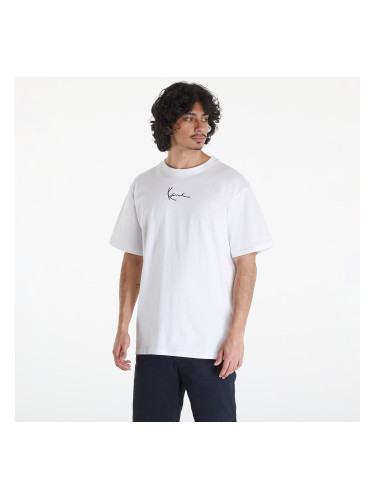 Тениска Karl Kani Small Signature Burger Tee White S