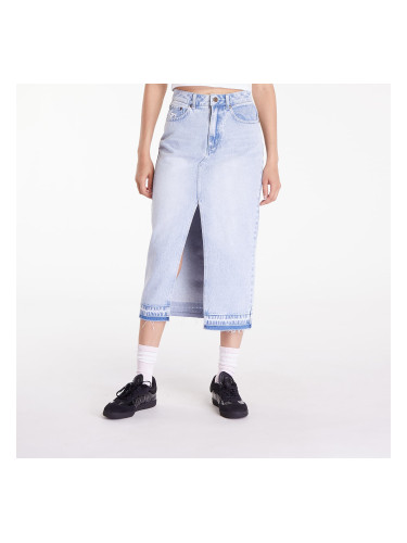 Пола Karl Kani Og Long Denim Skirt Light Blue S