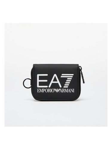 Портфейл EA7 Emporio Armani Coin Purse Black/ White Logo OS