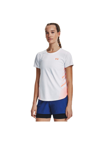 Тениска Under Armour Iso-Chill Laser Tee Ii White XS