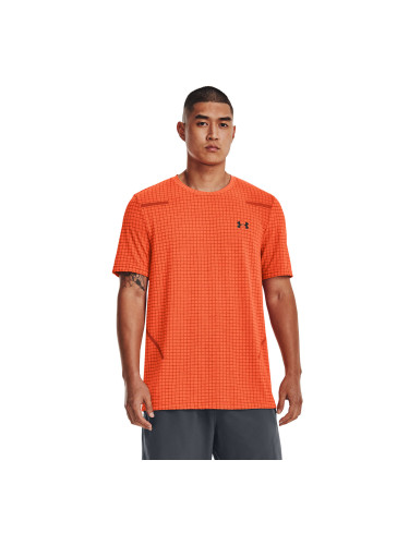 Тениска Under Armour Seamless Grid Ss Orange S