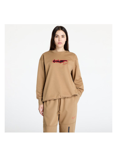 Суитшърт Nike Sportswear Breaking Women's Loose French Terry Top Driftwood XS