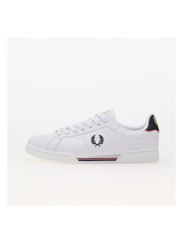 Сникърси FRED PERRY B722 Leather White/ Navy EUR 45