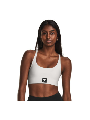 Сутиен Under Armour Project Rck All Train Crsbck Bra White Clay L